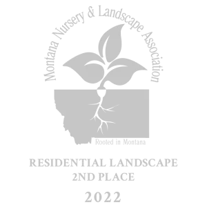 Montana Nursery and Landscape Association award-winning designs in residential landscaping Design and Installation in Billings Montana