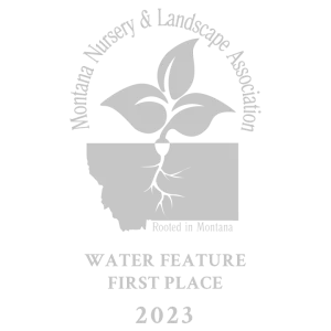 Montana Nursery and Landscape Association award-winning designs in residential landscaping Water Features